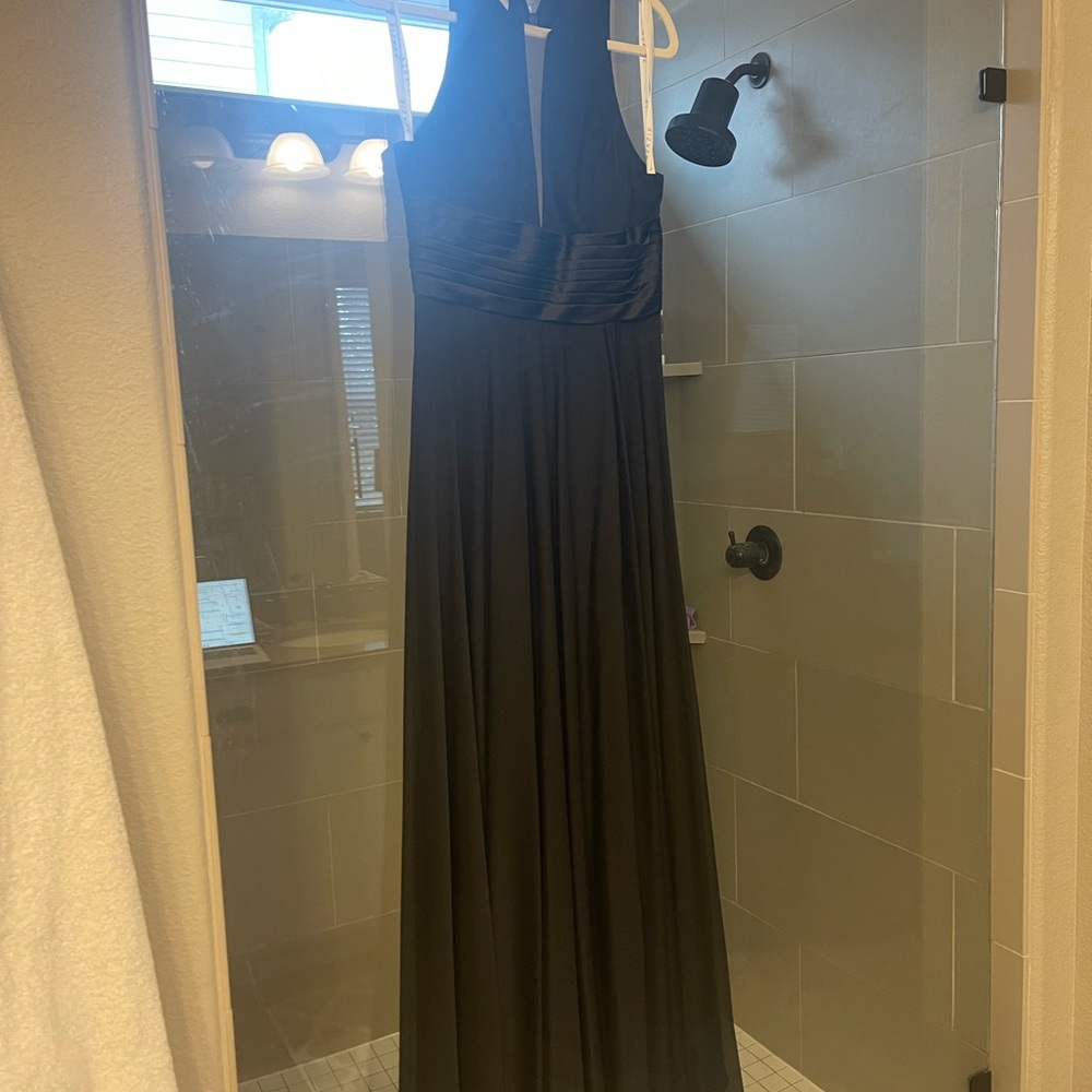 Elegant Black Evening Gown - Azazie